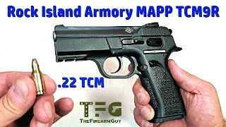 Rock Island Armory MAPP 22TCM9R  TheFireArmGuy [upl. by Cyrille]