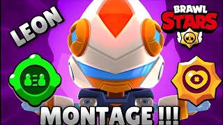 Leon Montage  Brawl Stars [upl. by Airelav]