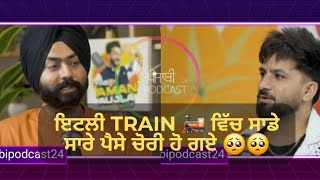 Harshdeep ahuja podcastaman aujla new podcastpunjabi podcastpunjabi latest interview [upl. by Swanhildas]