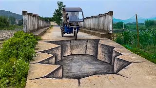 Amazing 3D Painting Art Just For Fun [upl. by Enyak]