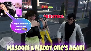 Maddy amp Masoom shyar Part 100  As U know Masoom Flirts With Girl in gta v rp [upl. by Markus724]