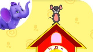 Hickory Dickory Dock  Nursery Rhyme [upl. by Arlin]