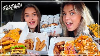 MEGA MUKBANG  FAT PHILLS 🍟🍔🧀 MET NINA Sara Verwoerd [upl. by Beckett365]