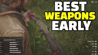 How To Get The Best Weapons Early  Red Dead Redemption 2 [upl. by Eiramassenav]