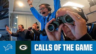 Calls of the Game Detroit defeats Green Bay on a gamewinning field goal  Lions vs Packers [upl. by Cressy]