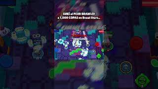 ¿Puedes Llevar al PEOR Brawler a 1000 Copas en Brawl Stars [upl. by Hannover]