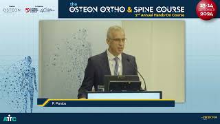 Χαιρετισμός του Δρ Παναγιώτη Πάντου  The Osteon Ortho amp Spine Course [upl. by Nwahc585]