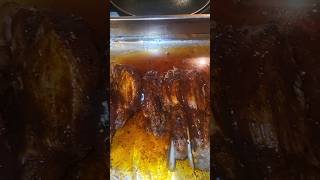 In the Oven amp Saucing the Ribs [upl. by Ozzie]