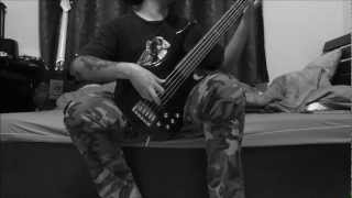 Behemoth  Christgrinding Avenue Bass Cover [upl. by Winters]