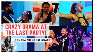 FINALISTS PARTY WITH HOUSEMATES  ONYEKA  BBNAIJA NO LOOSE GUARD  BBNAIJA SEASON 9  GLORY ELIJAH [upl. by Xylon]