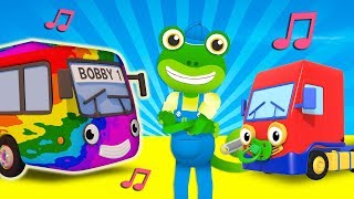 The Best of Geckos Garage Songs  Nursery Rhymes amp Kids Songs  Trucks For Children [upl. by Buhler]