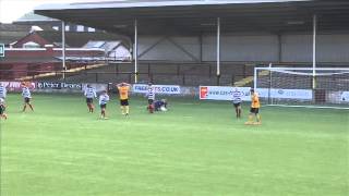 East Stirlingshire v Annan Athletic highlights 20th September 2014 [upl. by Jacobine]