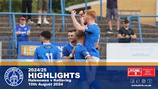 HIGHLIGHTS  Halesowen v Kettering 100824 [upl. by Toiboid852]