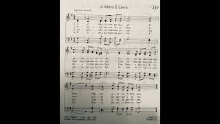 A Alma é Livre  Contralto 🎹 [upl. by Chari]