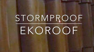 Ekoroof Stormproof amp Impact Resistant Roofing [upl. by Libna]