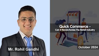 Quick Commerce  Can it revolutionize the retail industry [upl. by Wallach]