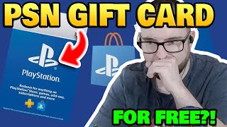 PlayStation Gift Card 100 FREE for PS4 amp PS5  Free PSN Codes 2024 [upl. by Arjun]