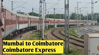 Mumbai To Coimbatore Junction  Full Train Journey in Coimbatore Express [upl. by Cathee]