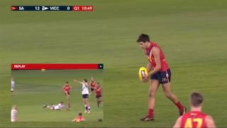 McDonalds SA U18 Ben Jarman 5 v Vic Country June 2016 [upl. by Alag]