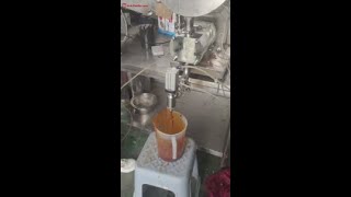 Servo motor rotor pump filling machine for viscous materials [upl. by Brady]