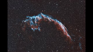 Astrophotography East Veil Nebula Astrotech 130EDT HOO [upl. by Mcclelland627]