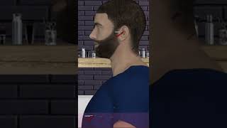 How to do a simple haircut in barber chop fyp [upl. by Yhcir123]