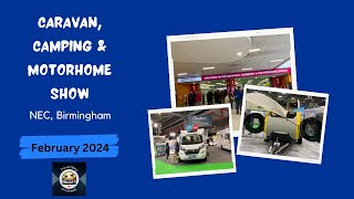 Caravan Camping amp Motorhome Show NEC Birmingham February 2024 [upl. by Bandler]