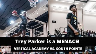 quotThis is my Shquot Trey Parker is a MENACE 😈  Vertical Academy vs South Pointe [upl. by Eskil]