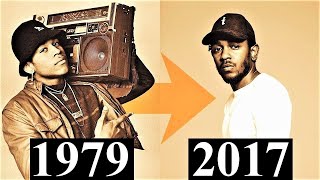 Evolution Of HipHop 1979  2017 [upl. by Fabozzi857]