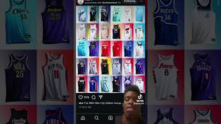 NBA City jersey rant nba [upl. by Jagir]