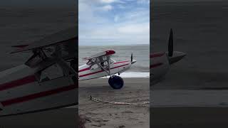 Alaska maule M6  playing in some winds maule STOL alaskabushwheels alaska [upl. by Tewell]