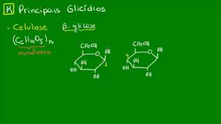 Celulose e ligação glicosídica  Química Orgânica  Química [upl. by Ojillek539]