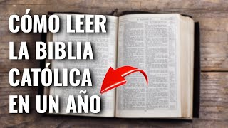 Cómo Leer La Biblia Católica En Un Año [upl. by Katharina]