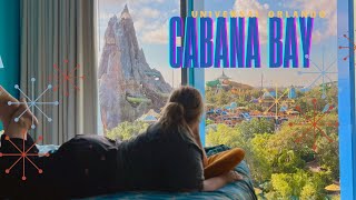 Staying at Universals Cabana Bay beach Resort 🌋  Bucketlist stay  Volcano Bay view room [upl. by Atterys]