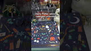 unboxing Harry Potter advent calendarunboxing harrypotter giftidea magic adventcalendar [upl. by Anaiek]