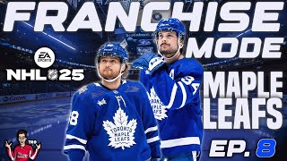 TRADE DEADLINE   TORONTO MAPLE LEAFS  8 FRANCHISE MODE  NHL 25 [upl. by Ahselet]