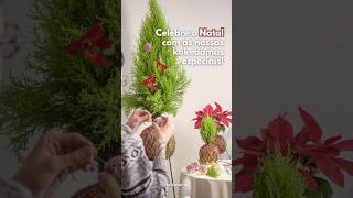 Celebre o Natal com as nossas Kokedamas especiais natal arvoredenatal kokedama [upl. by Yeldarb]