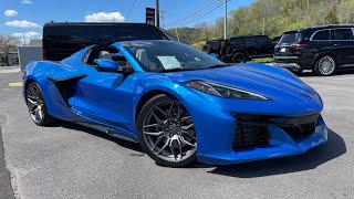 2024 Chevrolet Corvette Z06 Convertible 1LZ POV Test Drive amp Review NBCRMAGCOM [upl. by Strepphon376]