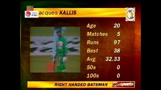 Jacques Kallis 1st Odi Fifty  England Tour Of South Africa 199596 [upl. by Nitaj]