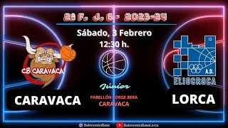 Baloncesto Junior CB Caravaca  AD Eliocroca Lorca [upl. by Hazeghi]