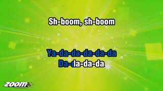 The Crew Cuts  ShBoom Life Could Be A Dream  Karaoke Version from Zoom Karaoke [upl. by Chelsie182]