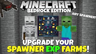 How To Easily Upgrade ANY MOB SPAWNER Farm In Minecraft shorts [upl. by Eniawed630]