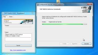 INSTALAR Y DEJAR FULL ESET NOD32 ANTIVIRUS V5 32 amp 64 Bits [upl. by Lee343]