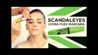 Rimmel Scandaleyes Lycra Flex Mascara Tutorial  Rimmel London [upl. by Alimhaj]