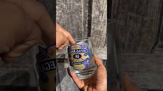 Making wine glass using of beer bottle [upl. by Aerb]