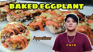 HOW TO MAKE BAKED EGGPLANT  BAKED TALONG SIMPLE AND EASY WAY THE BEST APPETIZER Prin Victor ​ [upl. by Nyrahtak]