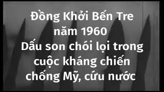 Đồng Khởi Bến Tre năm 1960  Dấu son chói lọi trong cuộc kháng chiến chống Mỹ cứu nước [upl. by Nnael]