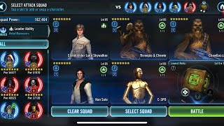 SWGOH  CLS vs Bastila JML Wat tw  230723 [upl. by Urbai]