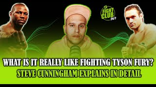 Steve Cunningham On Fighting Tyson Fury amp The Usyk Fight [upl. by Anes]