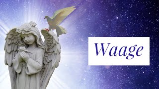 Waage ♎️ Ein alter Zyklus wird abgeschlossen Du lässt los und begibst dich auf eine neue Ebene [upl. by Arabeila]